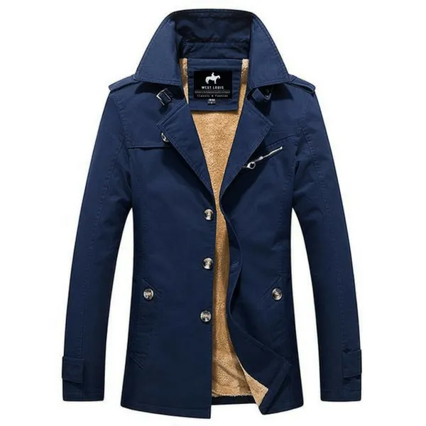 Angelo Ricci™ High Quality Thicken Cotton Parkas Coat