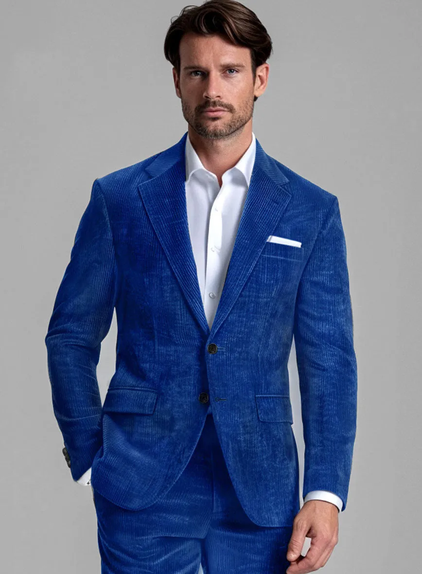 Bright Blue Corduroy Jacket