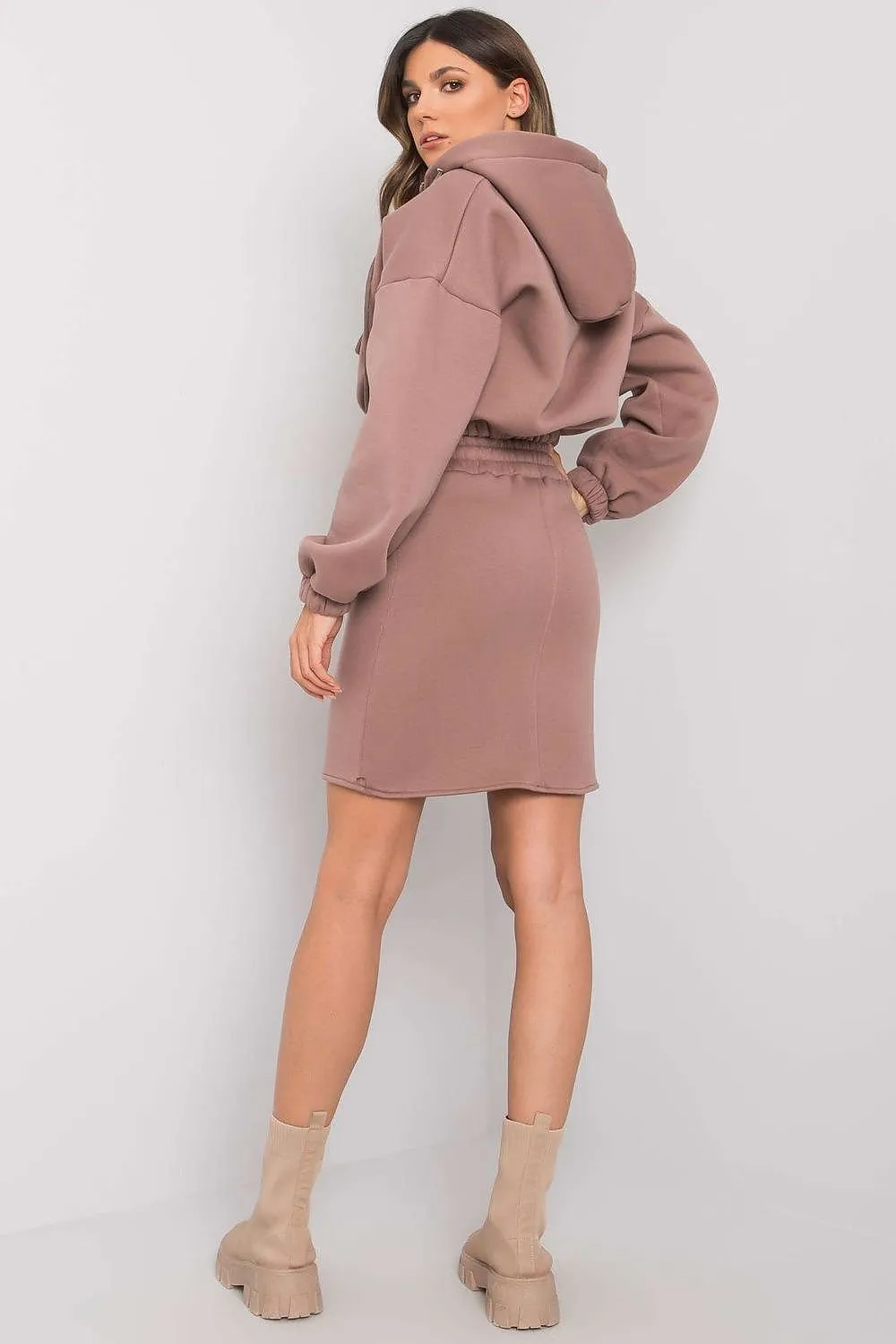 Casual Chic Hoodie and Skirt Set for Effortless Everyday Style