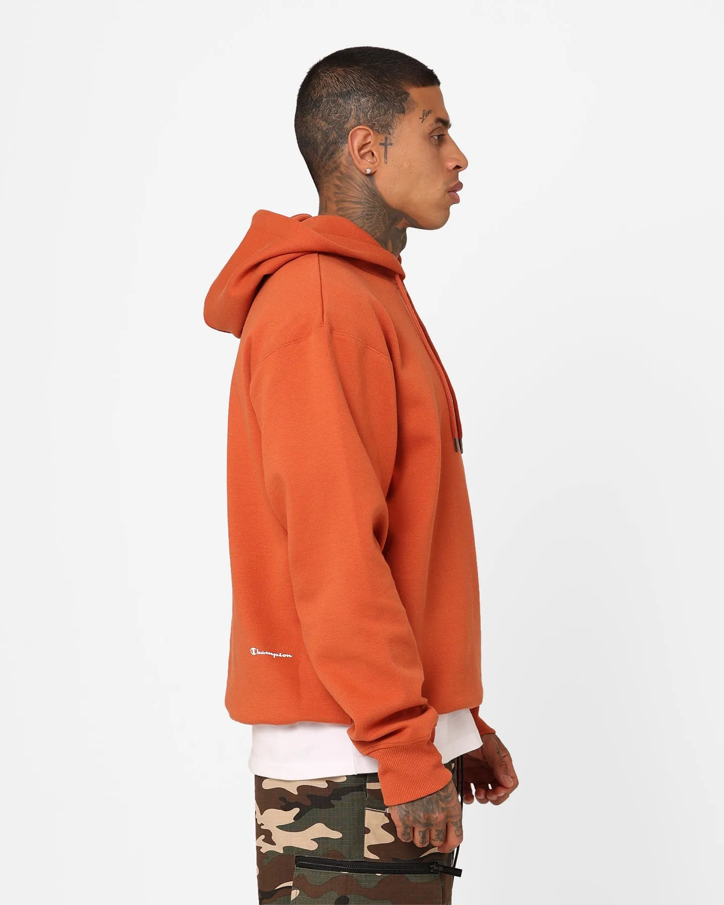 Champion Rochester Base Hoodie Burnt Orange