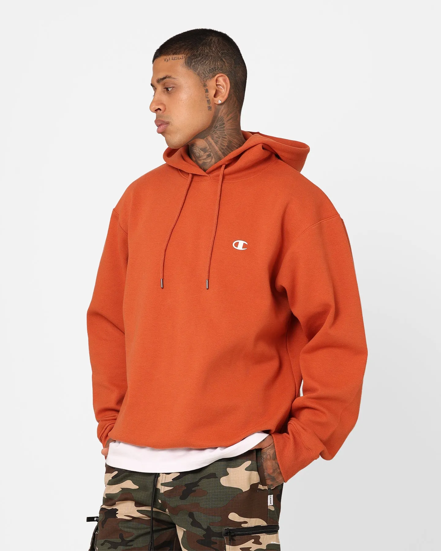 Champion Rochester Base Hoodie Burnt Orange