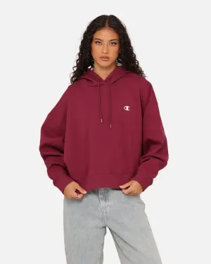 Champion Women's Rochester Base Hoodie Plum Fairy