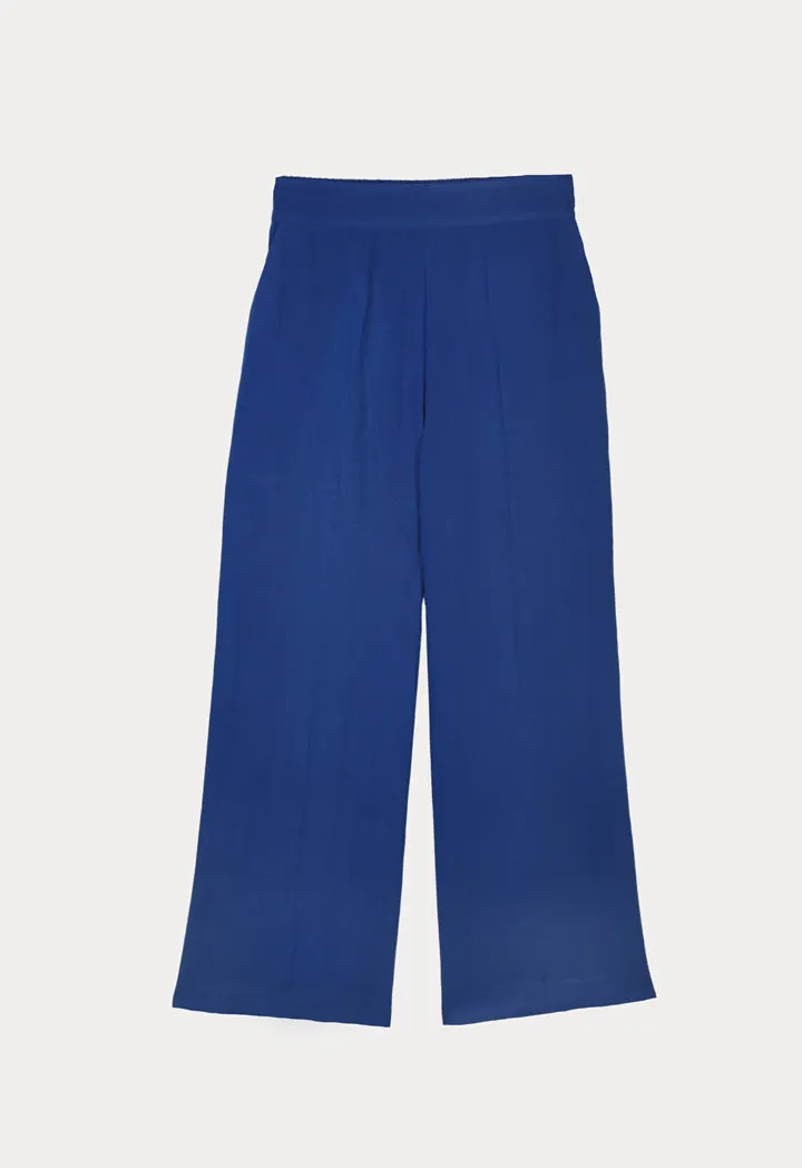 Choice Wide Leg Classic Trouser Indigo