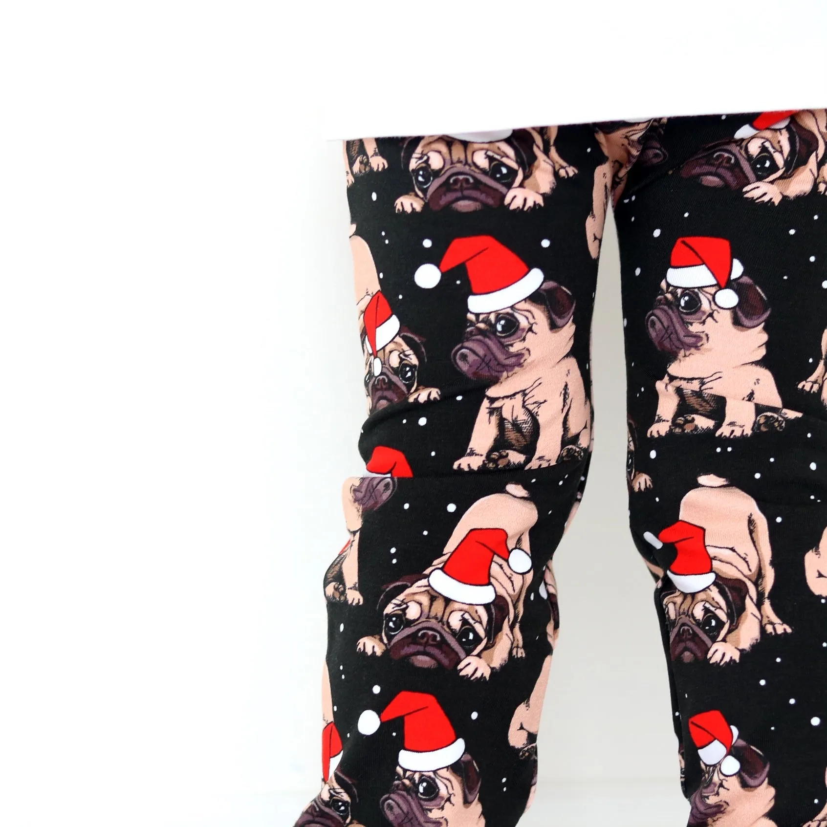 Christmas Pug Leggings