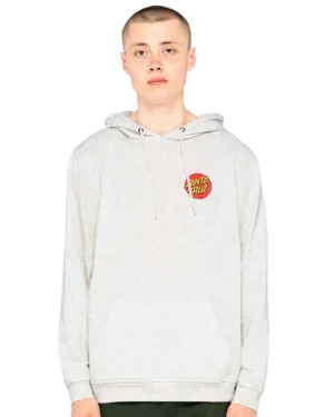 Classic Dot Chest Hoodie in Athletic Heather