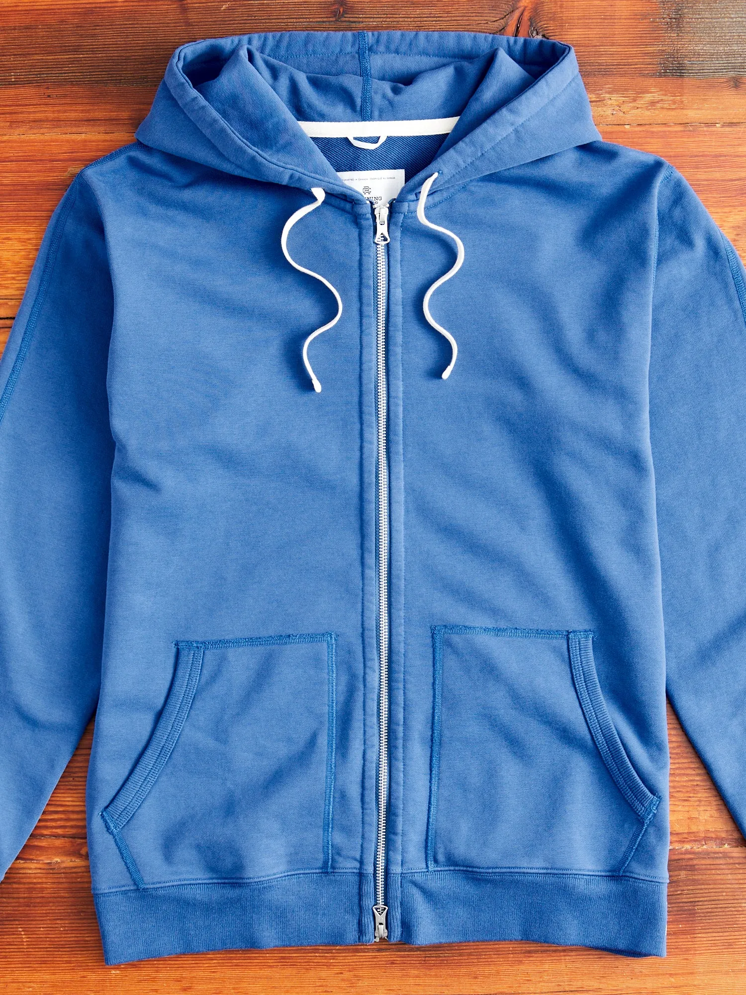 Classic Zip Hoodie in Lapis