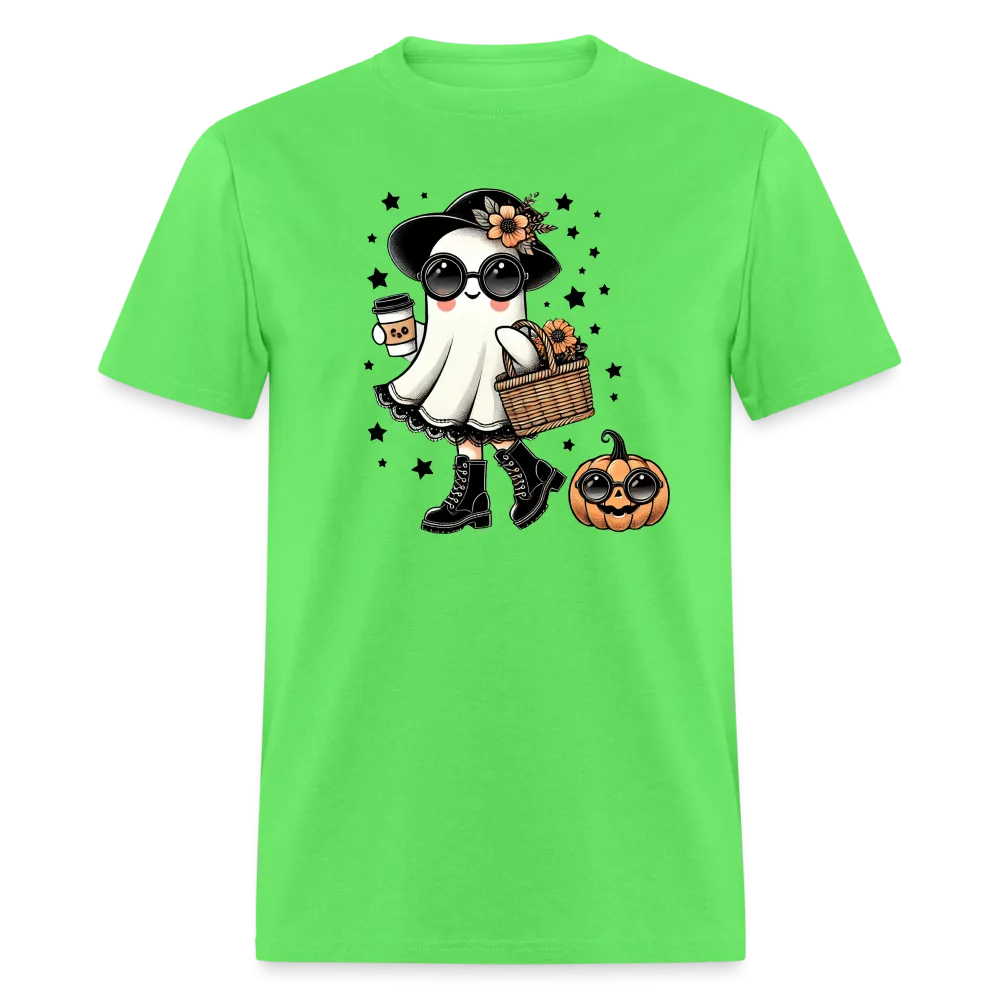 Cute Halloween Mom Ghost T-Shirt