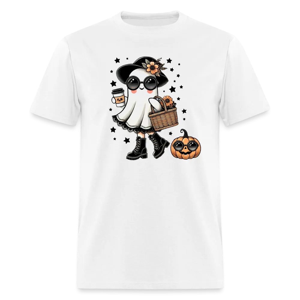 Cute Halloween Mom Ghost T-Shirt