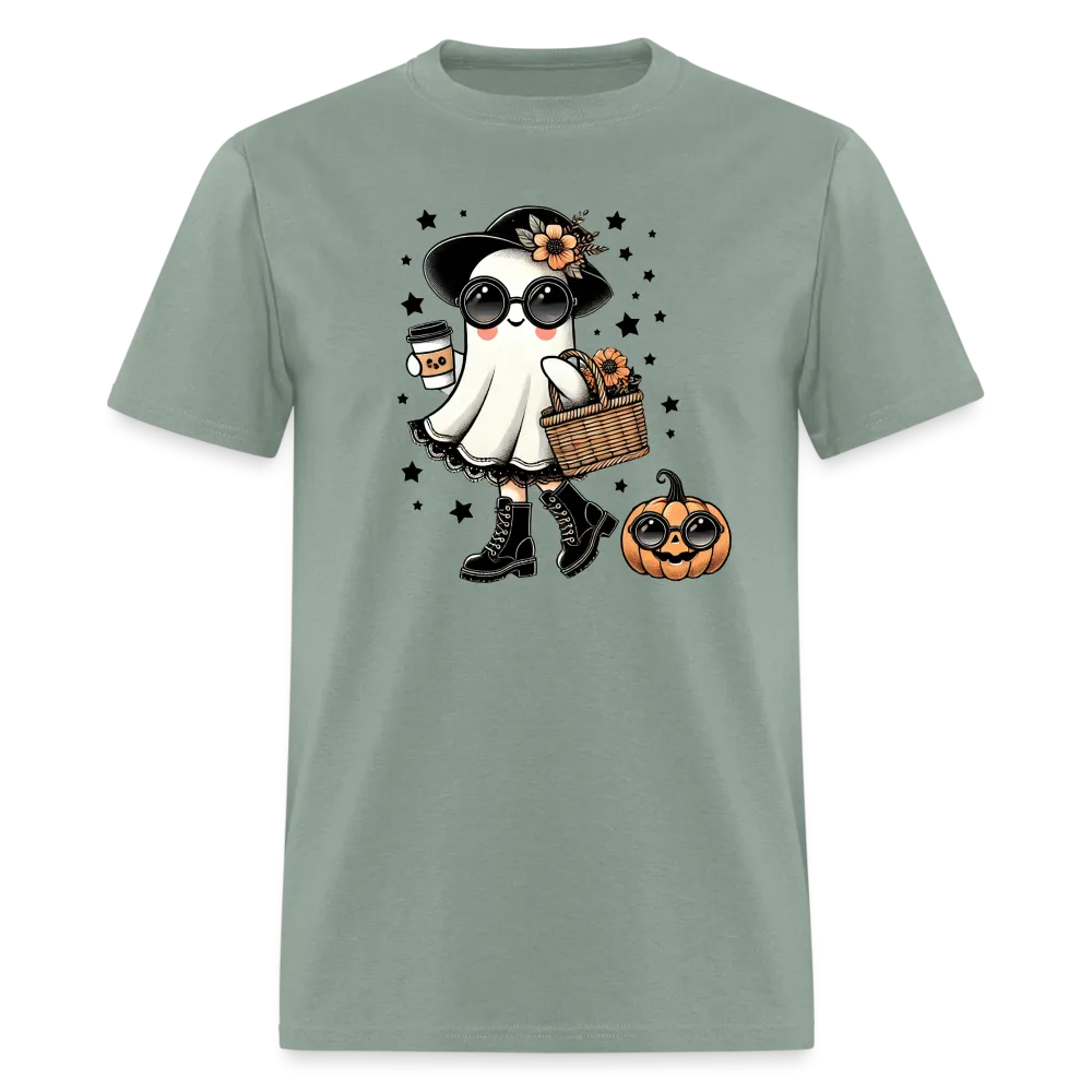 Cute Halloween Mom Ghost T-Shirt