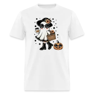 Cute Halloween Mom Ghost T-Shirt