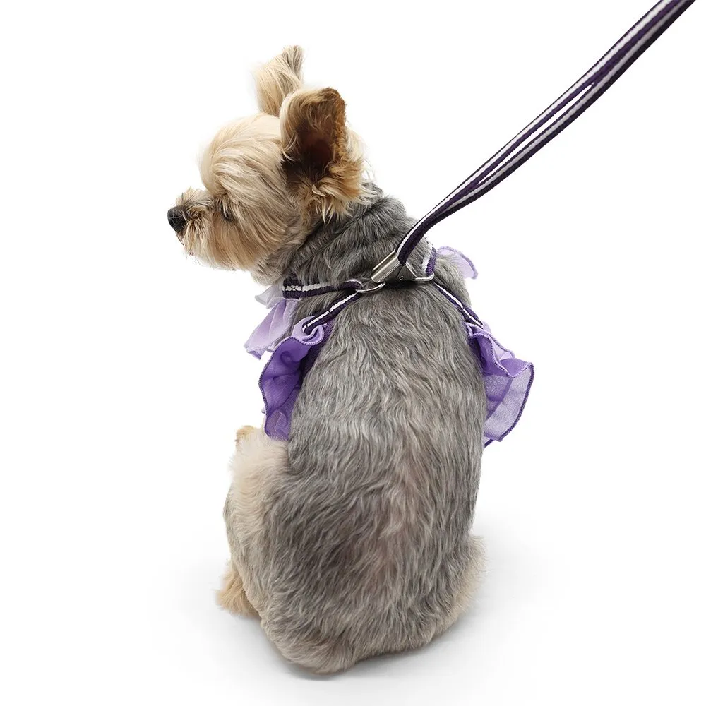 EasyGO Multi Ruffle Purple Harness