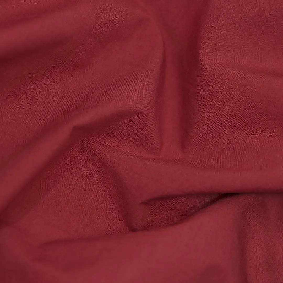 Effortless Cotton Poplin - Cranberry