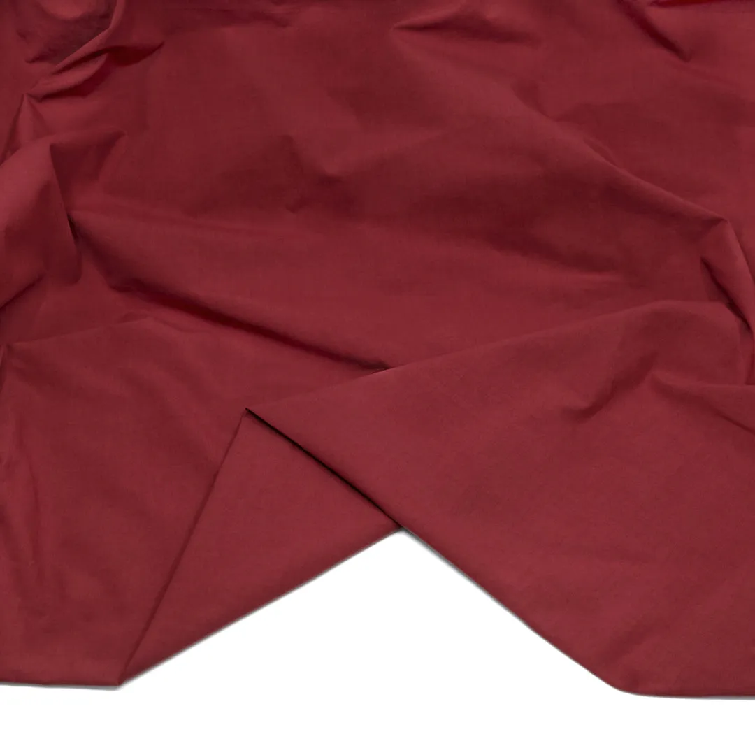 Effortless Cotton Poplin - Cranberry