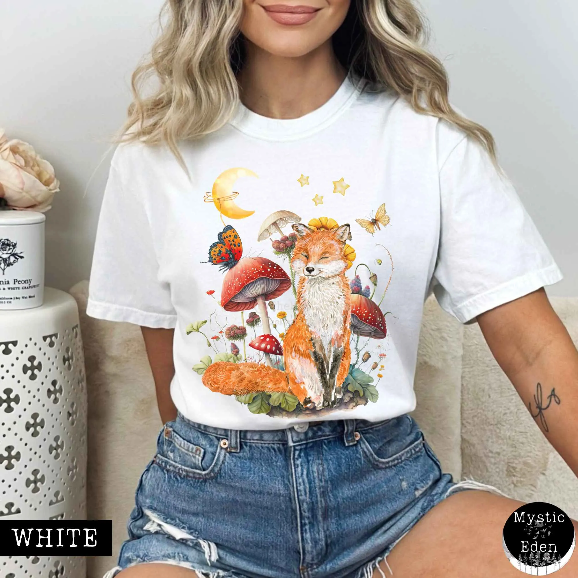 Enchanting Forest Fox T-Shirt