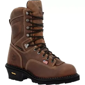 Georgia Boot Men's Made in USA Logger Waterproof Composite Toe Work Boot GB00540