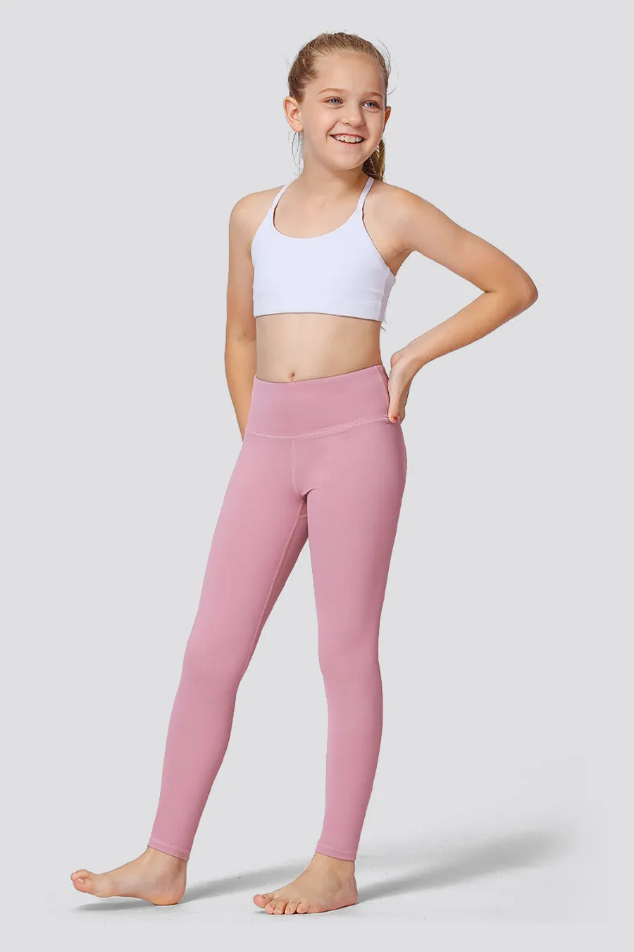 Girl's Luxuriously Workout Leggings 2-pack｜3-Pack｜4-Pack