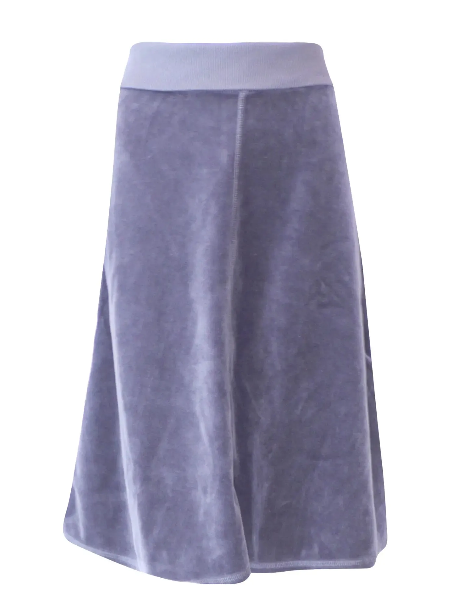 Hard Tail Velour Flair Skirt V-127