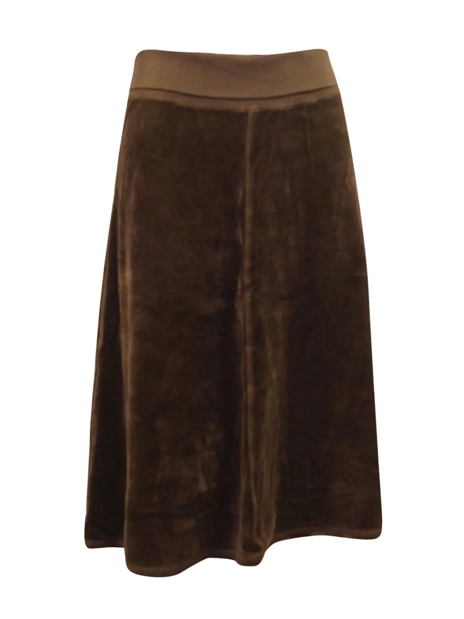 Hard Tail Velour Flair Skirt V-127