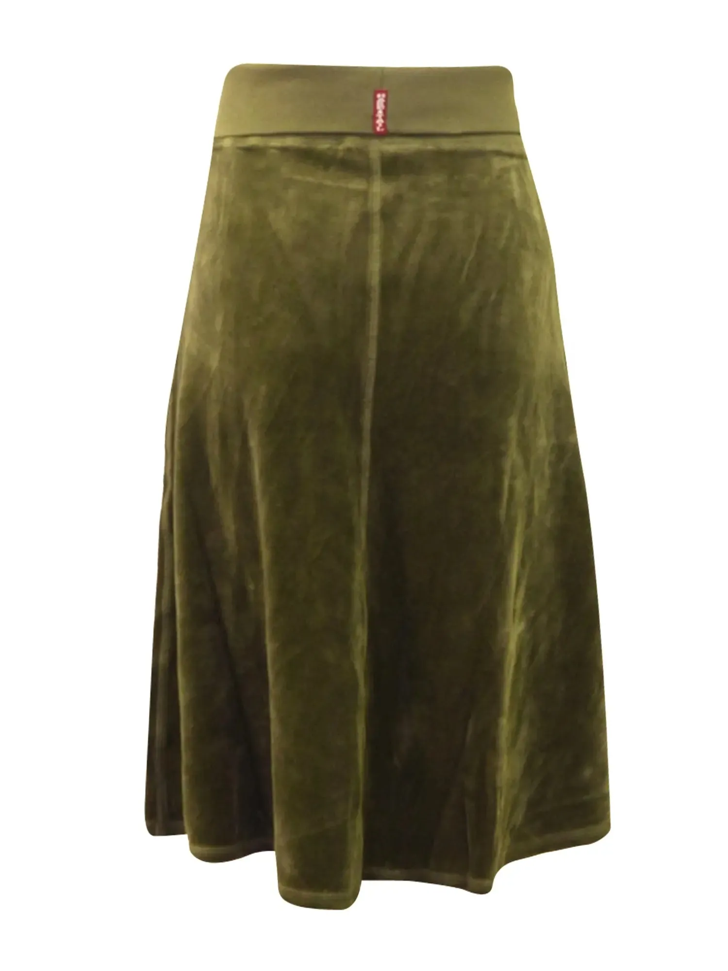 Hard Tail Velour Flair Skirt V-127