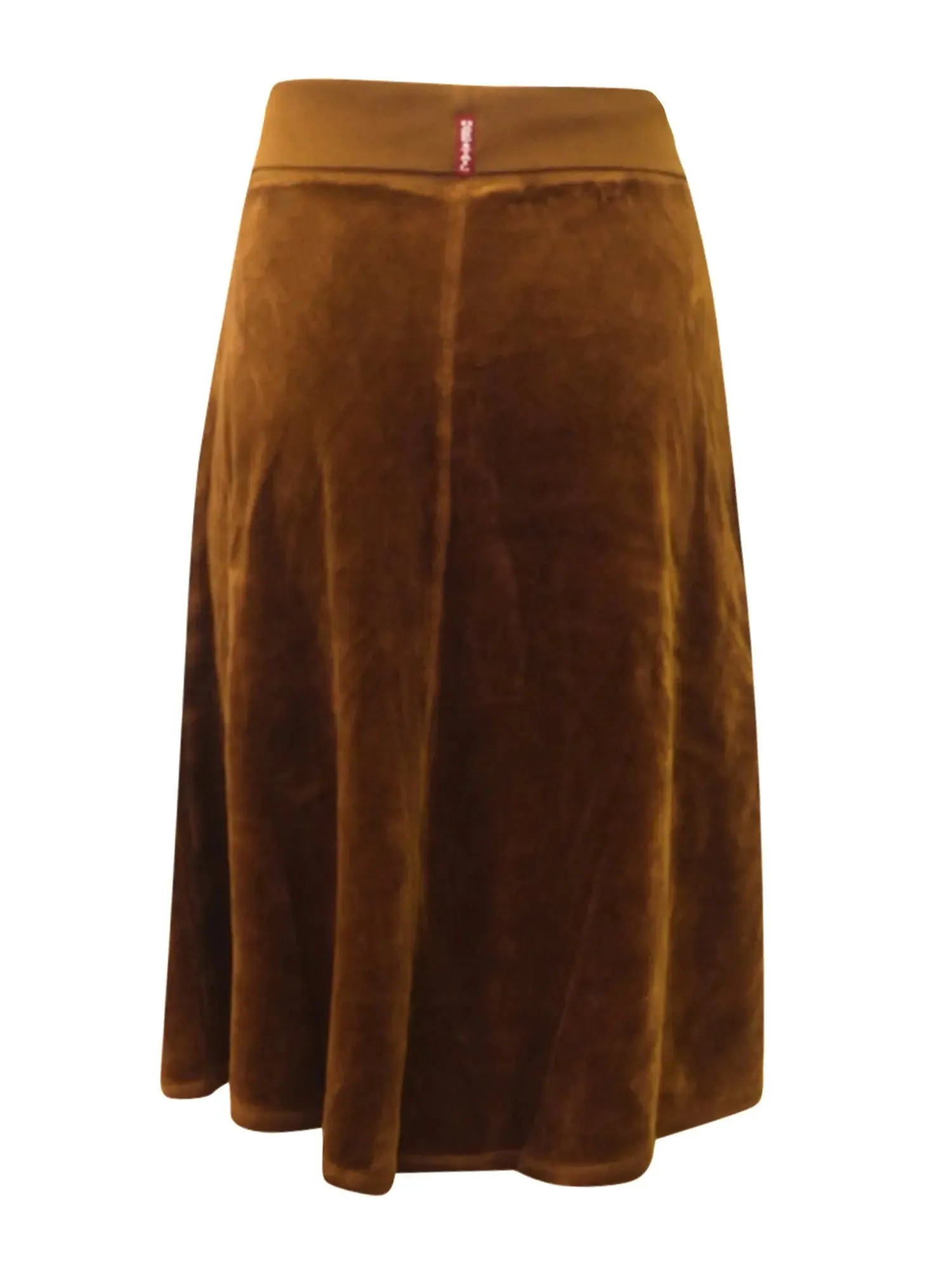 Hard Tail Velour Flair Skirt V-127