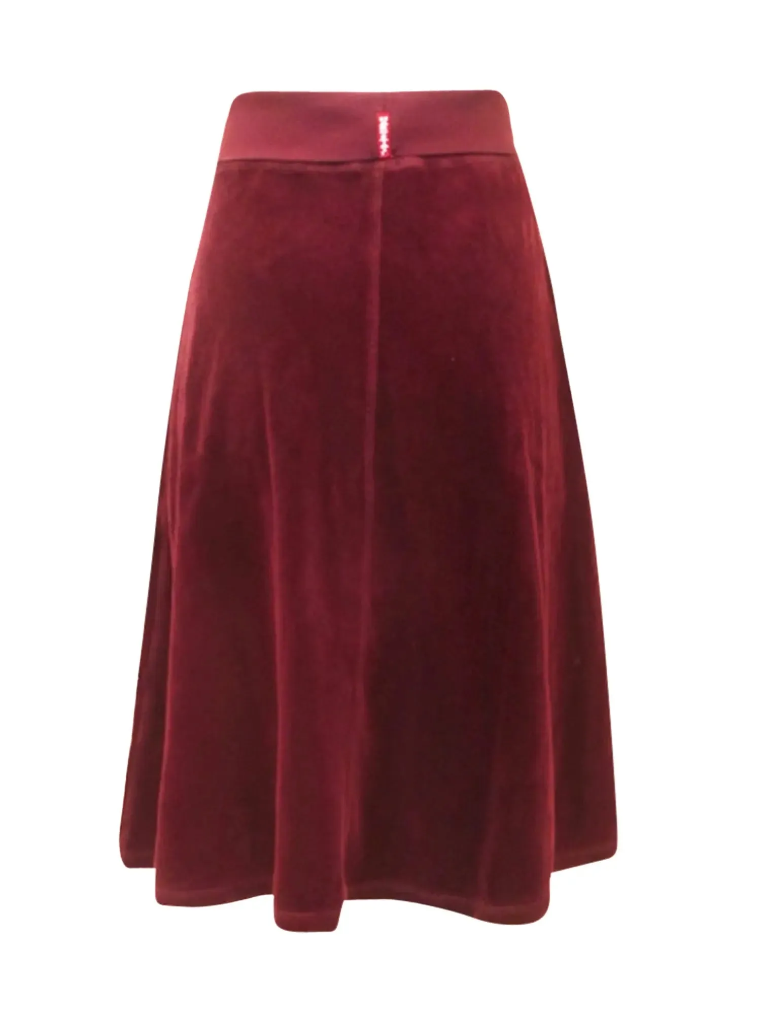 Hard Tail Velour Flair Skirt V-127