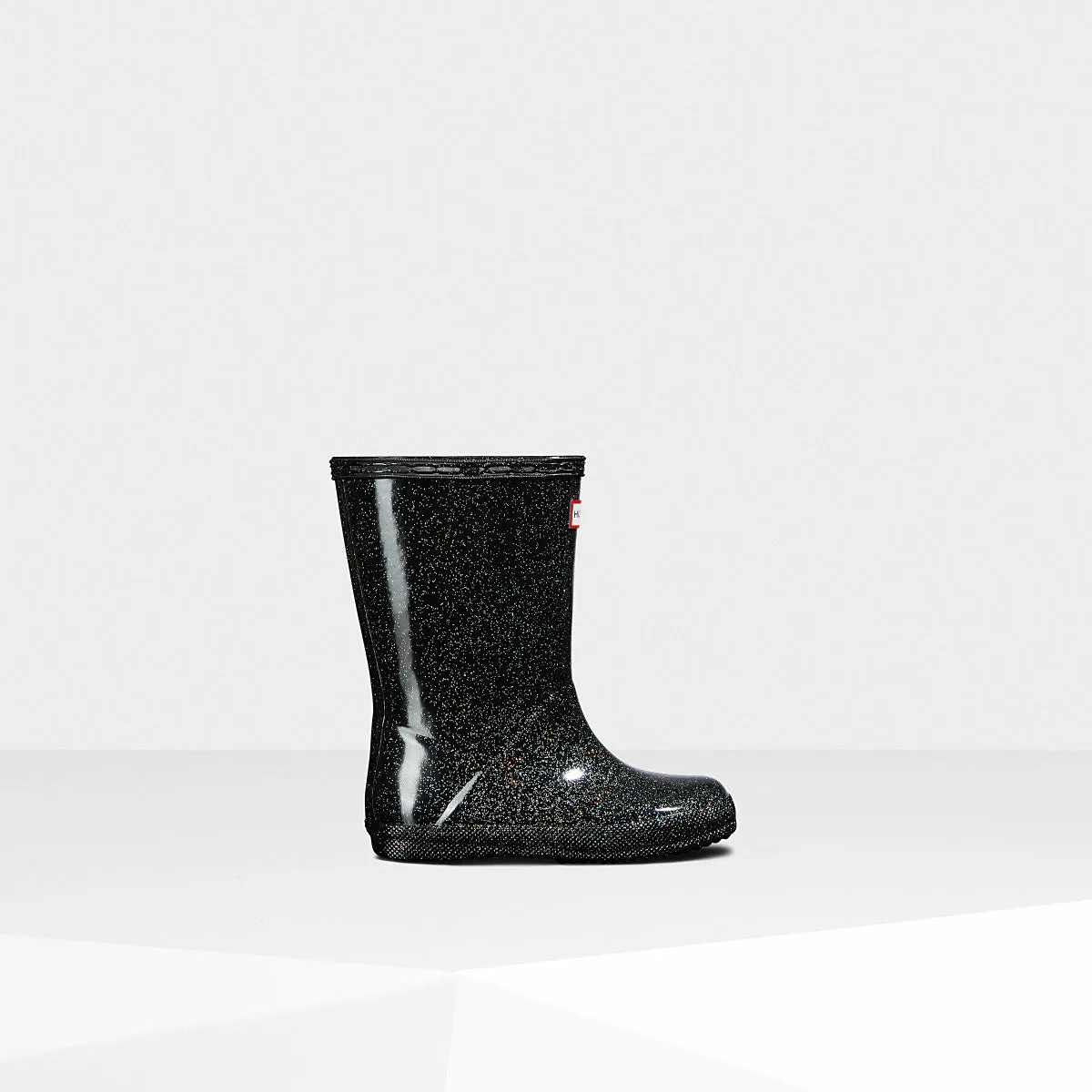 Hunter Black Multi Original Kids First Starcloud Rain Boot