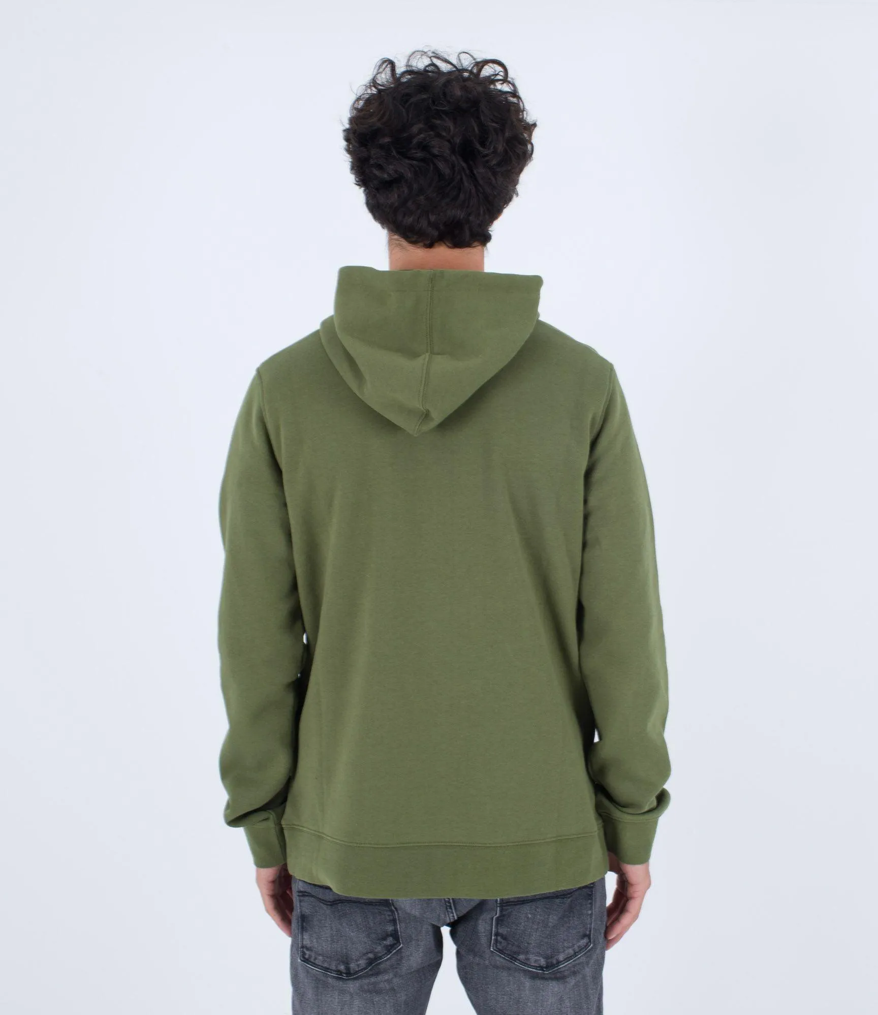 Hurley One & Only Solid Seasonal Men's Hoodie Moss Green