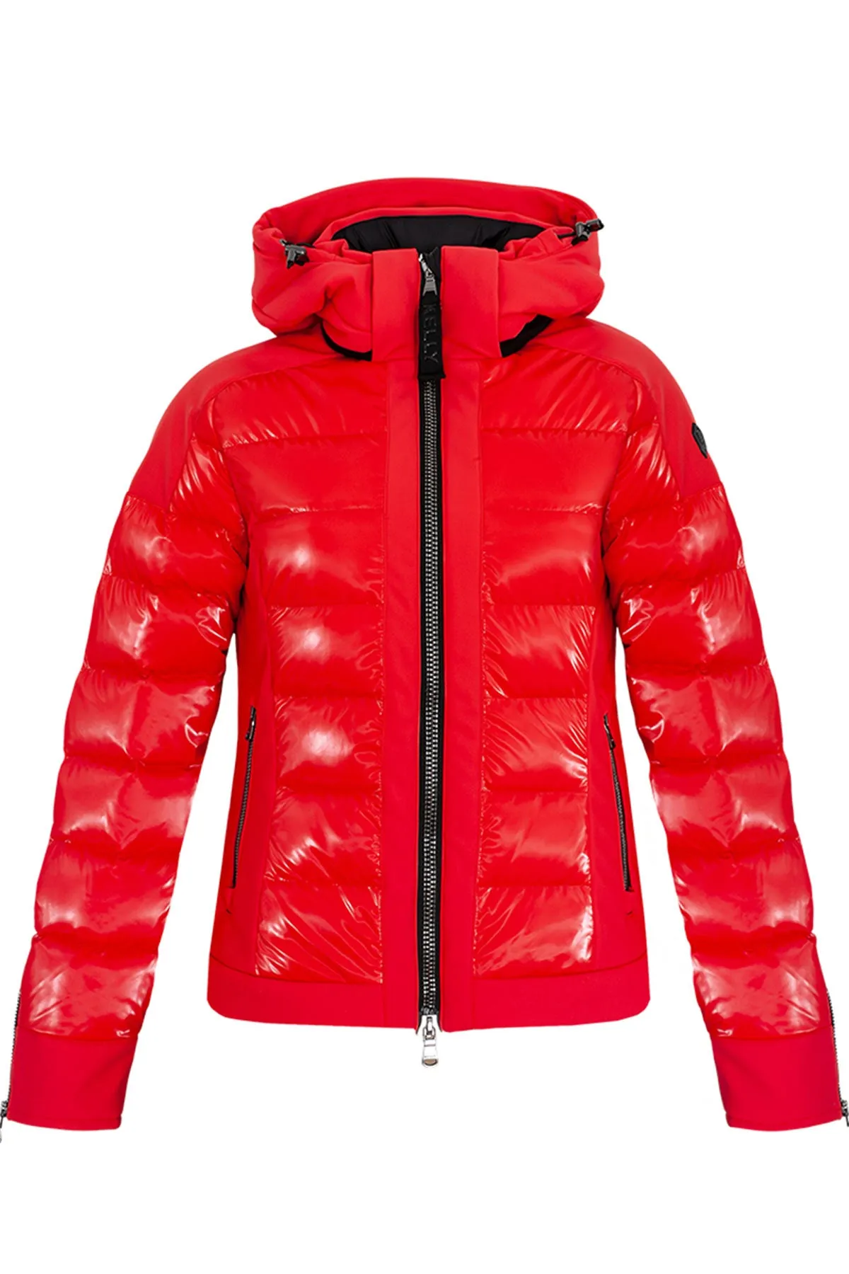 Kelly by Sissy Paris Red Downfilled Ski Jacket