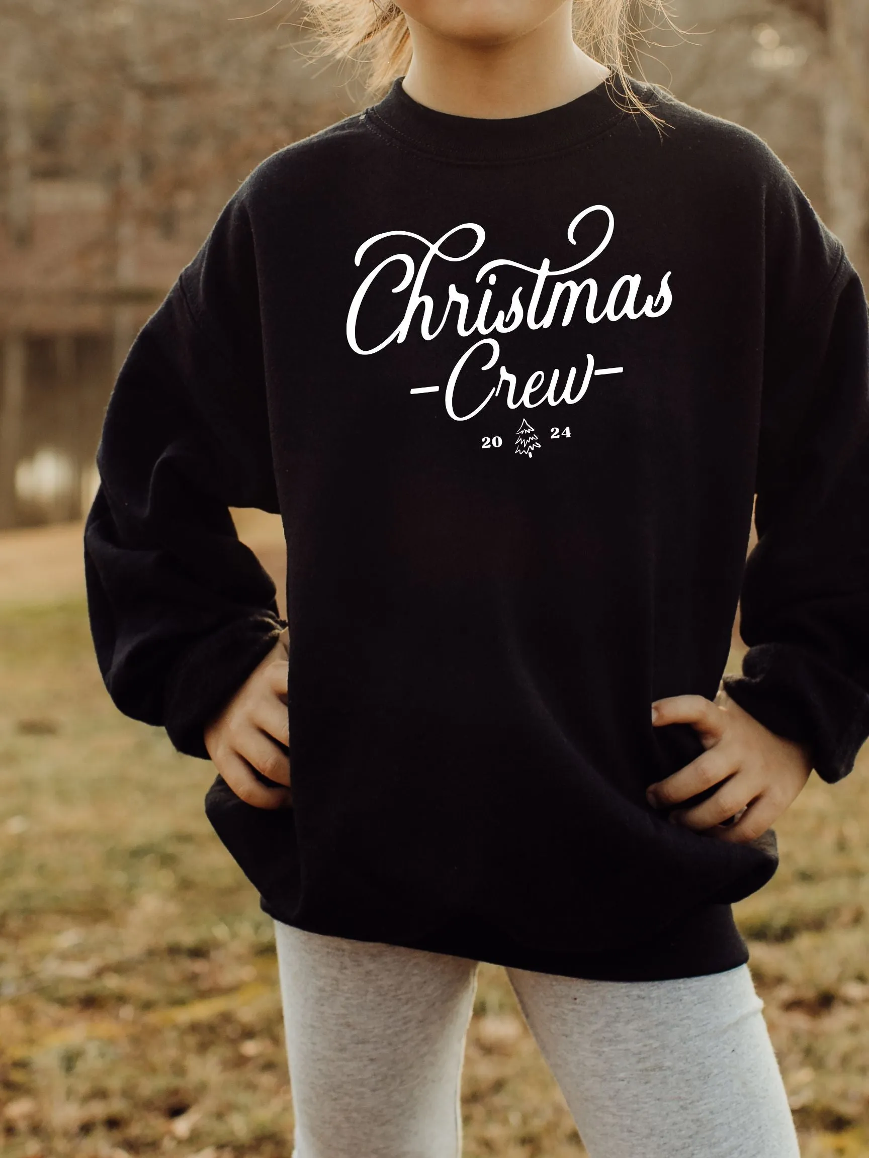 Kids Christmas Crew Sweatshirt