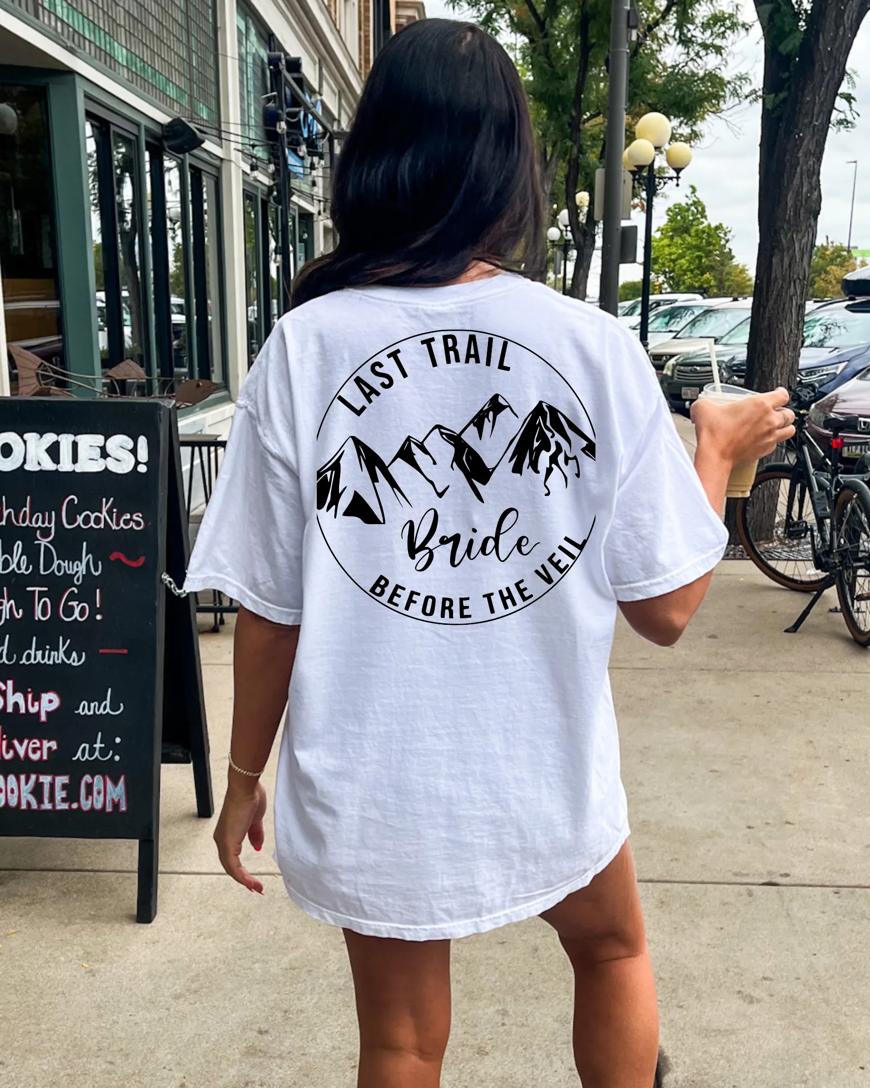 Last Trail Before The Veil- Bachelorette Party Shirts