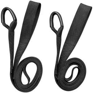 Meister Professional 9ft Aramid Aerial Straps - Black (Pair)