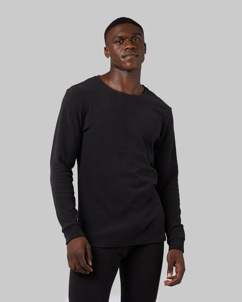 MEN'S HEAVYWEIGHT FLEECE BASELAYER CREW TOP