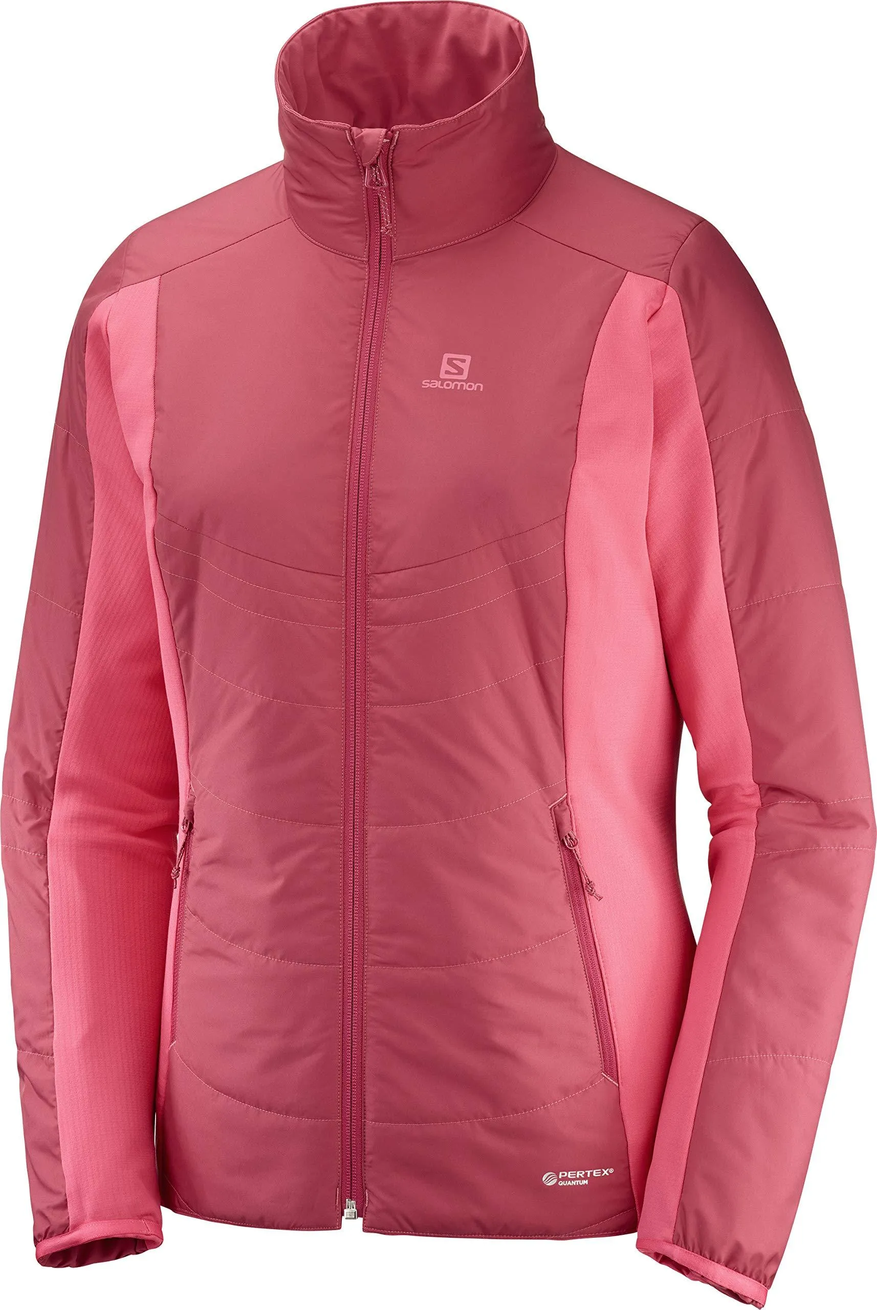 Salomon Women's Drifter Mid JKT W, Garnet Rose, XX-Large