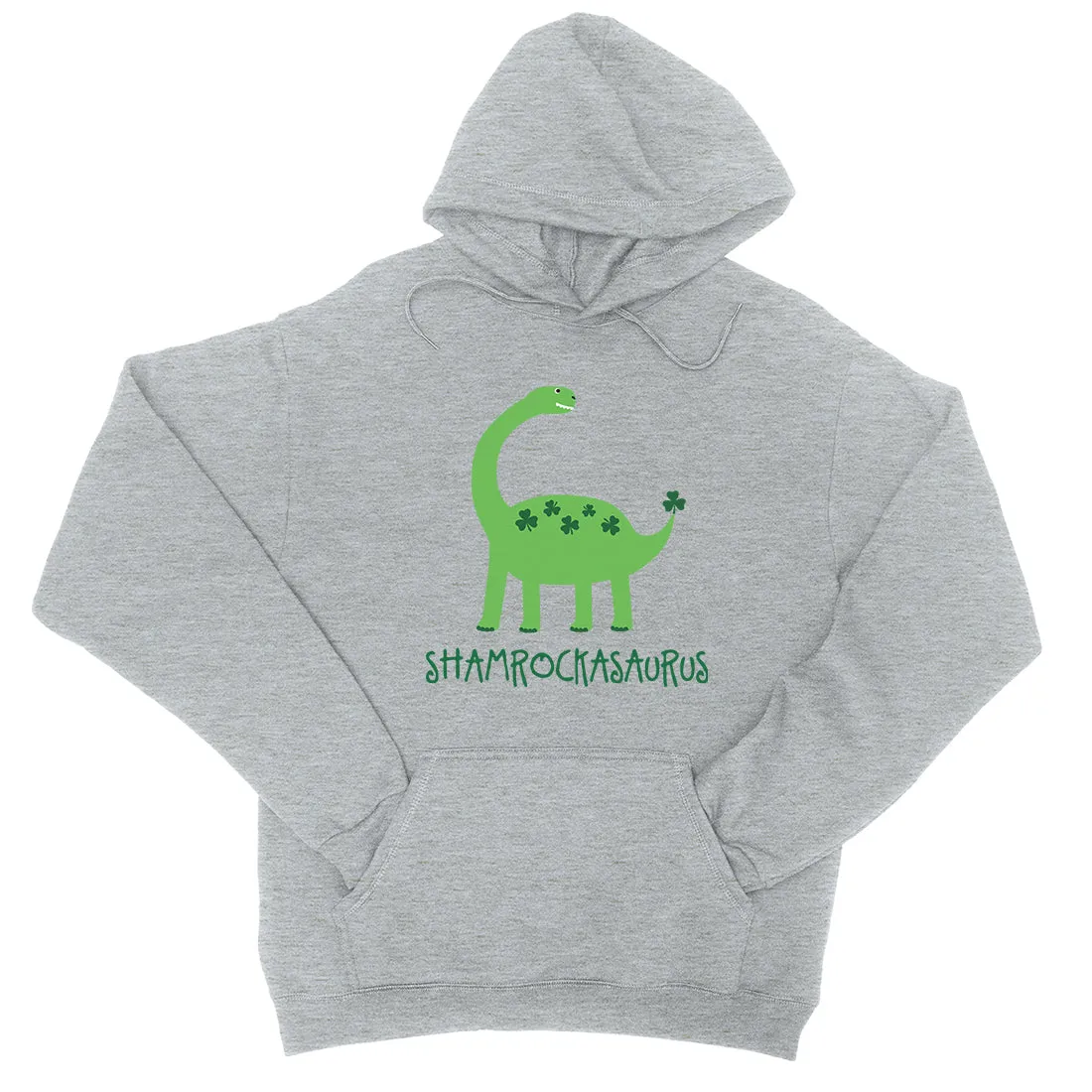 Shamrock Saurus Hoodie Unisex Funny St Patrick's Day Irish Gift