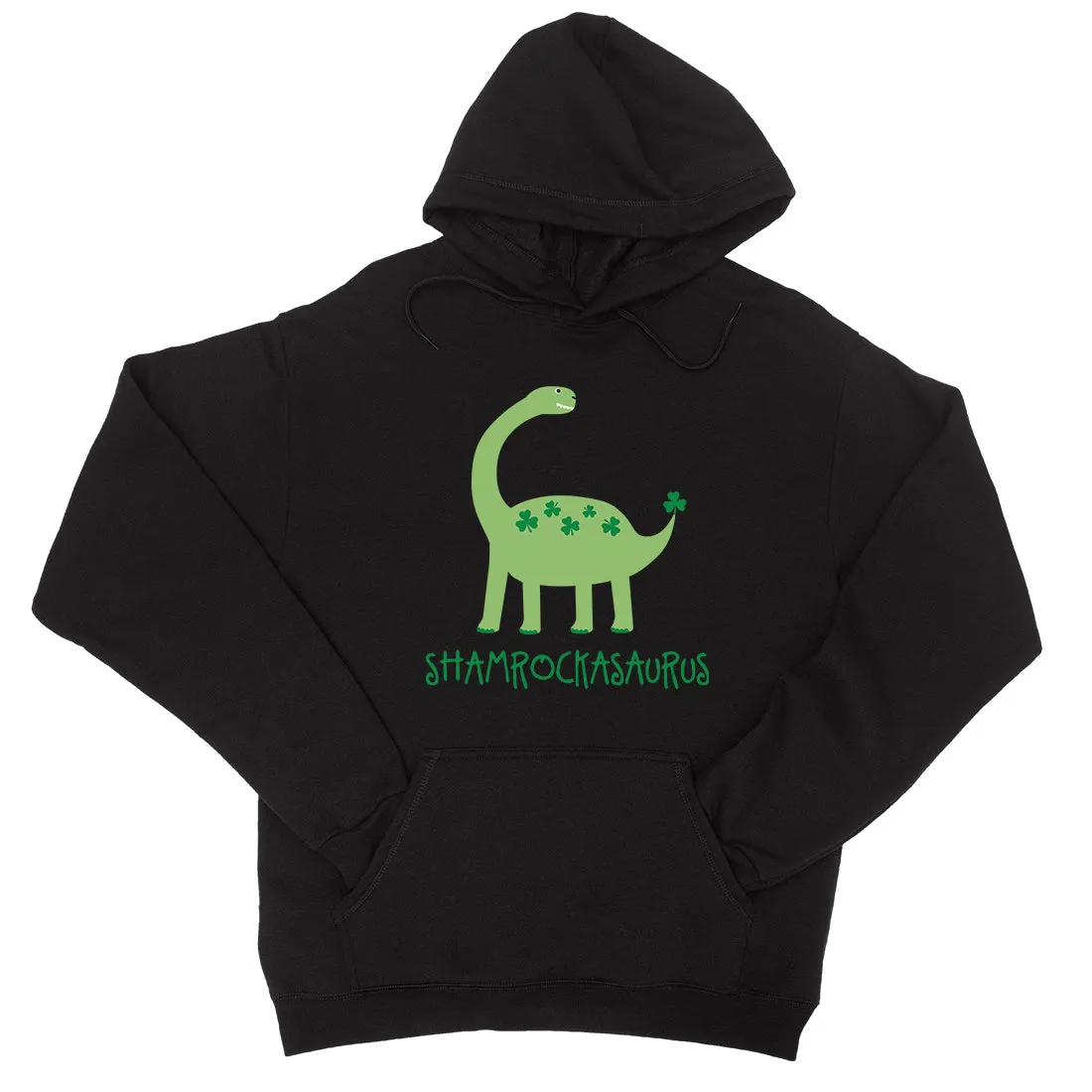 Shamrock Saurus Hoodie Unisex Funny St Patrick's Day Irish Gift