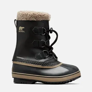 Sorel Black Yoot Pac Children's/Youth Boot