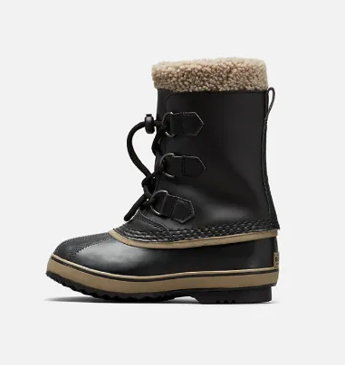 Sorel Black Yoot Pac Children's/Youth Boot