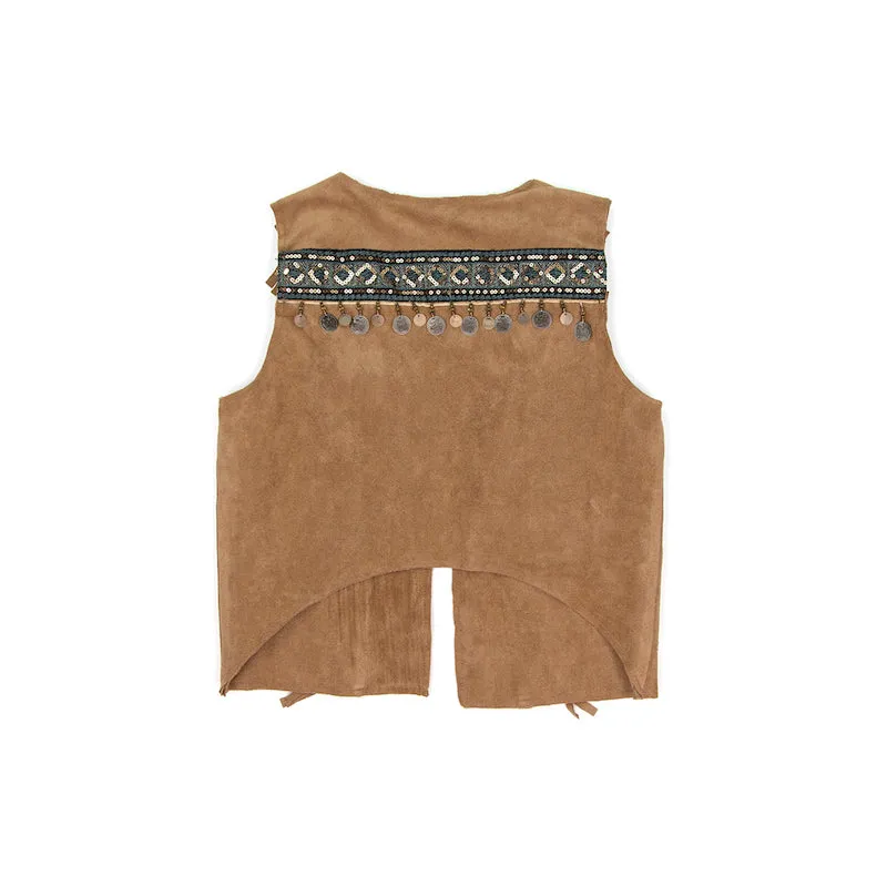 Sudo Festival Suede Vest