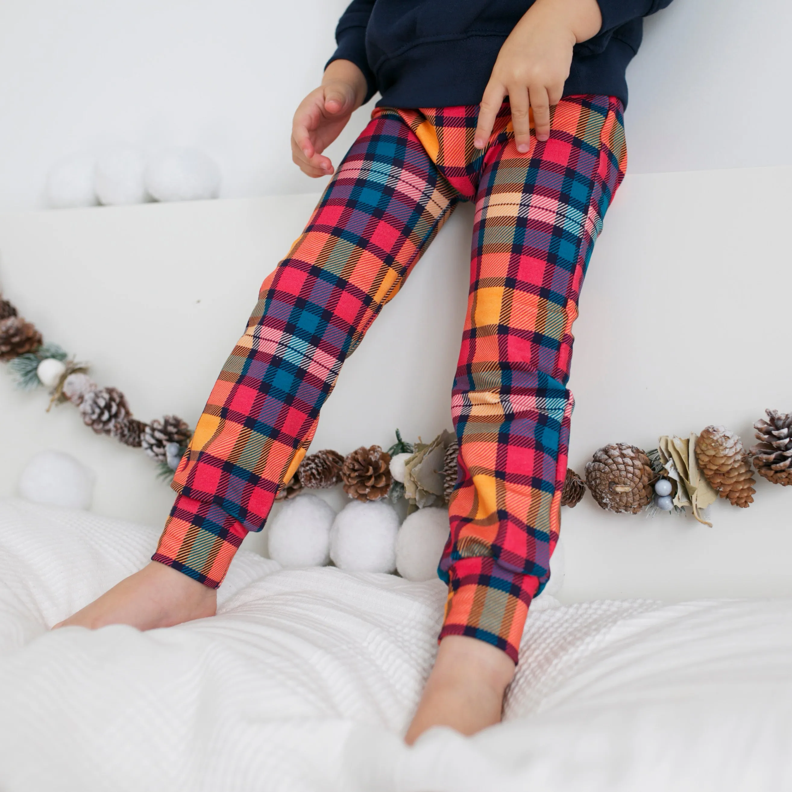 Sunset Tartan Leggings