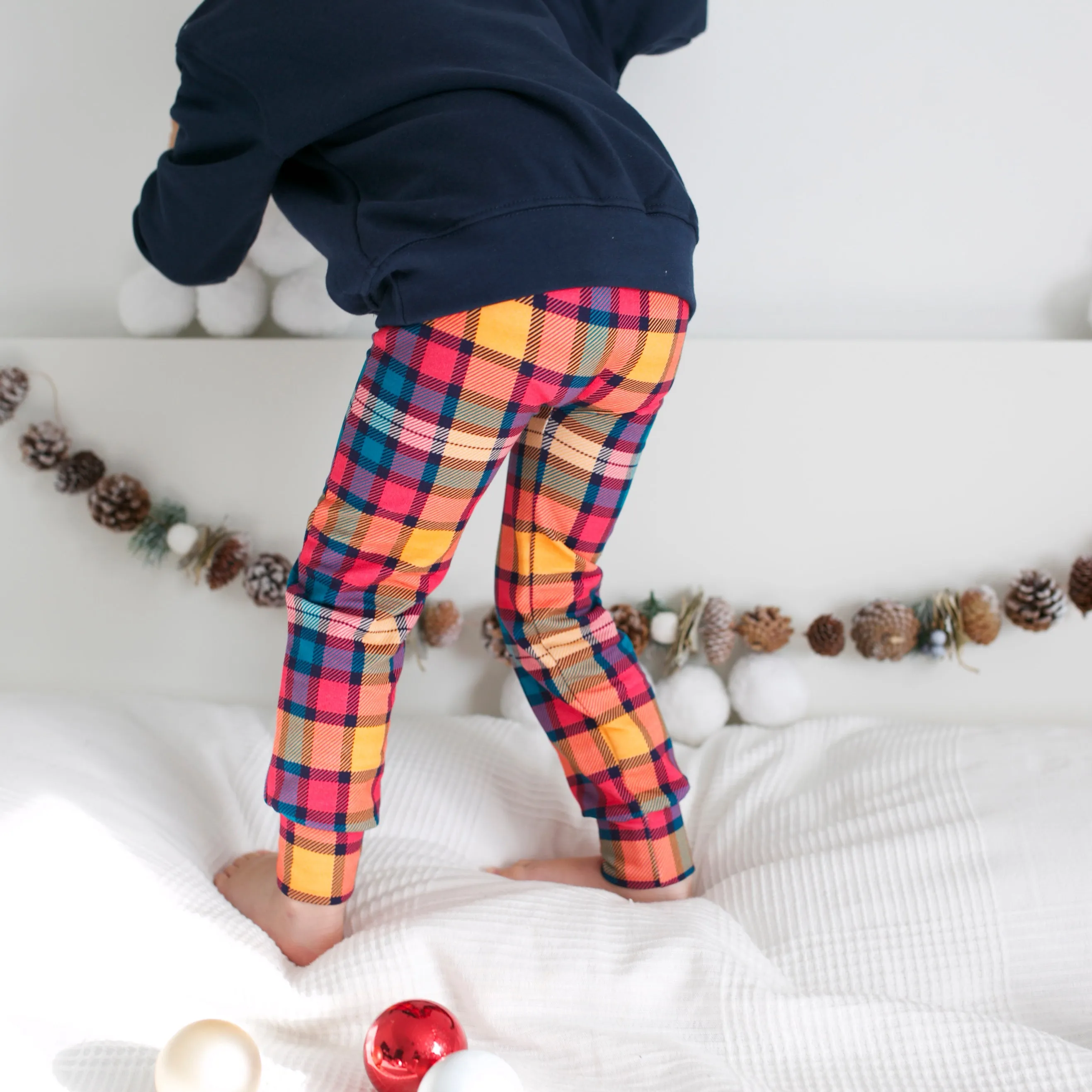 Sunset Tartan Leggings