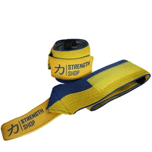 Ukraine Charity Wrist Wraps, 60cm - Medium, IPF Approved