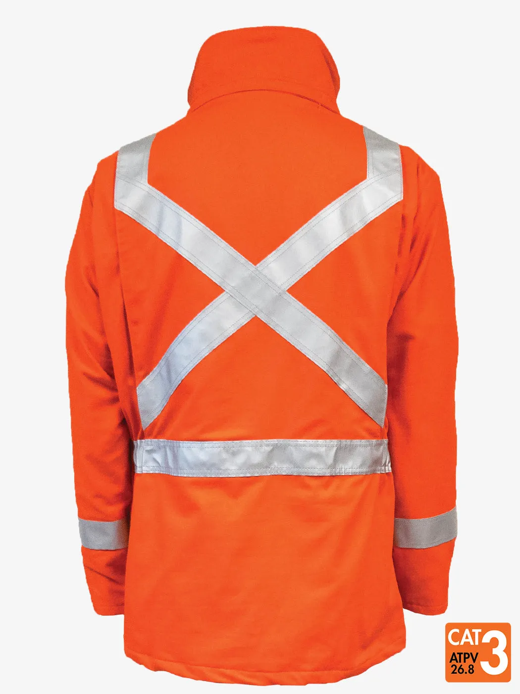 Westex Ultrasoft 7oz. Hi-Vis FR Shell Jacket by IFR Workwear - Style USO413