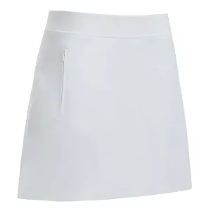 Womens Silky Tech Nylon A-Line Skort Snow - AW24